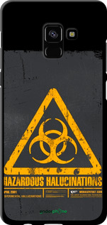 TPU чехол biohazard 28 для Samsung Galaxy A8 Plus 2018 A730F - 4846b-1345 изображение 
