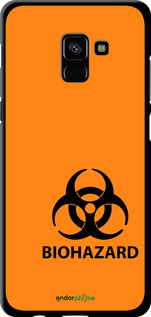 TPU чехол biohazard 33 для Samsung Galaxy A8 Plus 2018 A730F - 4851b-1345 изображение 