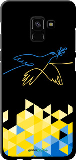 TPU чехол Птиця миру  для Samsung Galaxy A8 Plus 2018 A730F - 5231b-1345 изображение 