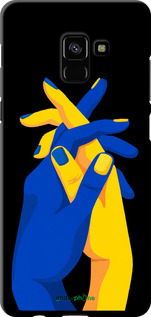 TPU чехол Stand With Ukraine для Samsung Galaxy A8 Plus 2018 A730F - 5255b-1345 изображение 