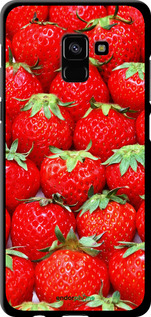 TPU чехол Полуниця для Samsung Galaxy A8 Plus 2018 A730F - 6020b-1345 изображение 