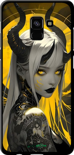 TPU чехол Аніме демон 2 для Samsung Galaxy A8 Plus 2018 A730F - 6309b-1345 изображение 