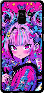 TPU чехол Аниме милаха для Samsung Galaxy A8 Plus 2018 A730F - 6314b-1345 изображение 