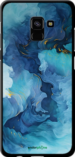 TPU чехол Акварель для Samsung Galaxy A8 Plus 2018 A730F - 6320b-1345 изображение 