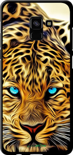 TPU чехол Леопард для Samsung Galaxy A8 Plus 2018 A730F - 6611b-1345 изображение 