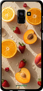 TPU чехол Фрукти 3 для Samsung Galaxy A8 Plus 2018 A730F - 6703b-1345 изображение 