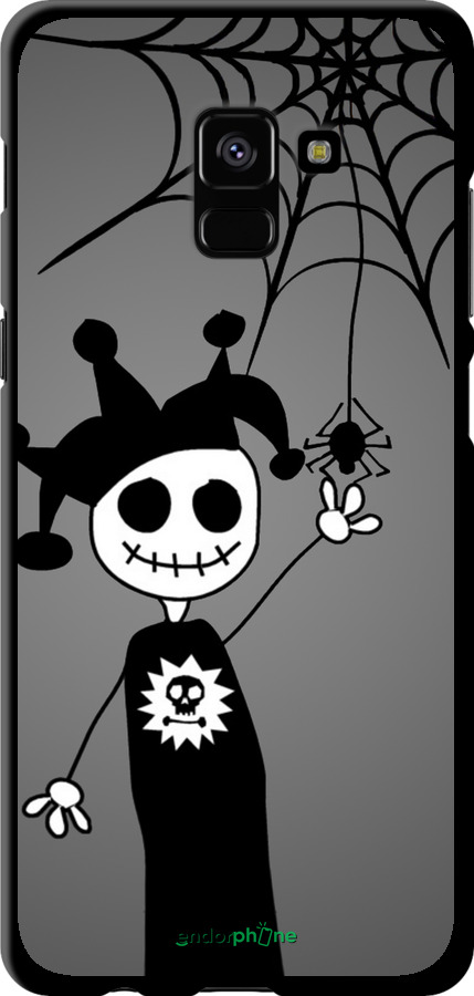 TPU чехол Happy Halloween для Samsung Galaxy A8 Plus 2018 A730F - 1188b-1345 изображение 
