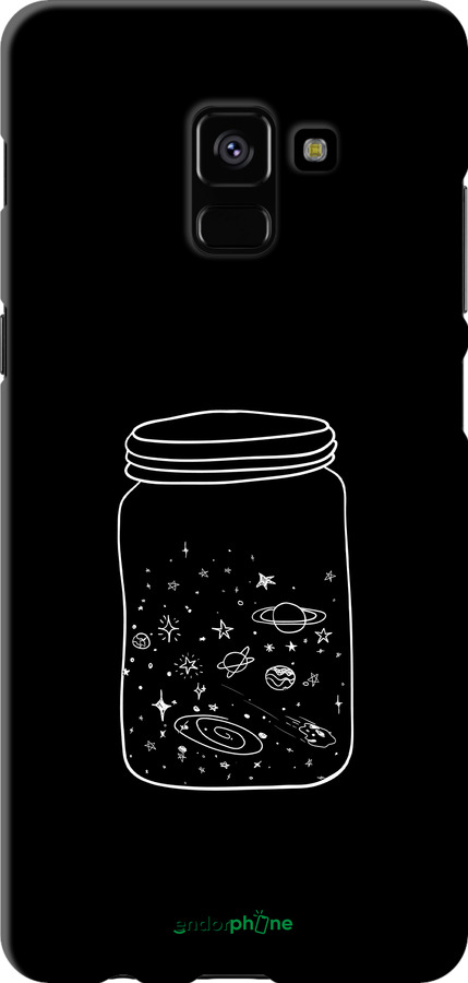 TPU чехол Космос в банке для Samsung Galaxy A8 Plus 2018 A730F - 4297b-1345 изображение 