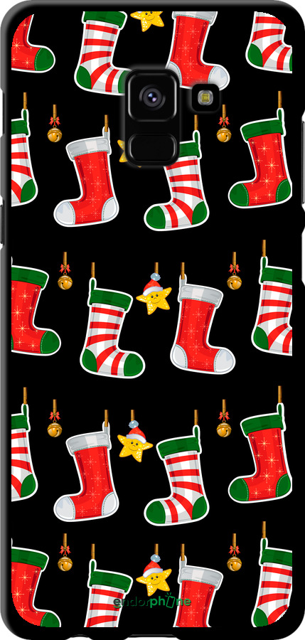 TPU чехол Новогодний 9 для Samsung Galaxy A8 Plus 2018 A730F - 4622b-1345 изображение 