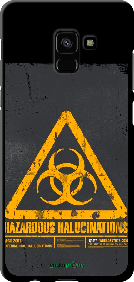 TPU чехол biohazard 28 для Samsung Galaxy A8 Plus 2018 A730F - 4846b-1345 изображение 