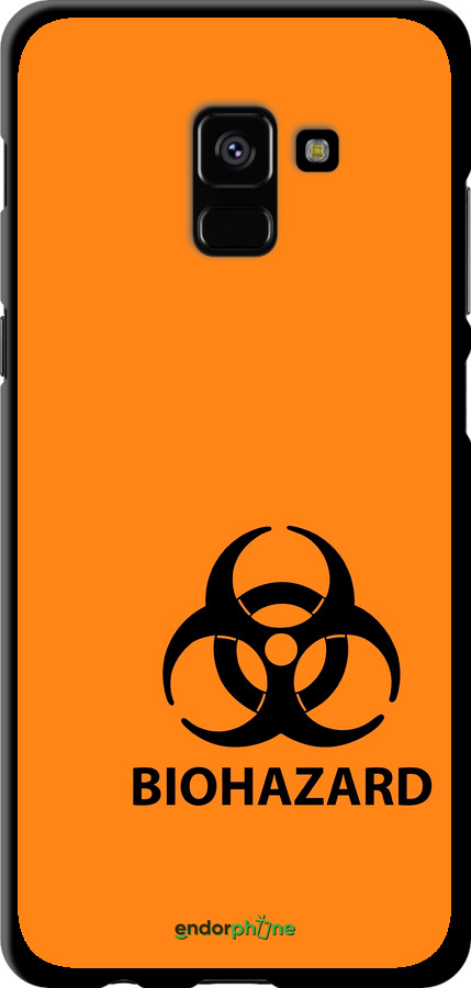 TPU чехол biohazard 33 для Samsung Galaxy A8 Plus 2018 A730F - 4851b-1345 изображение 
