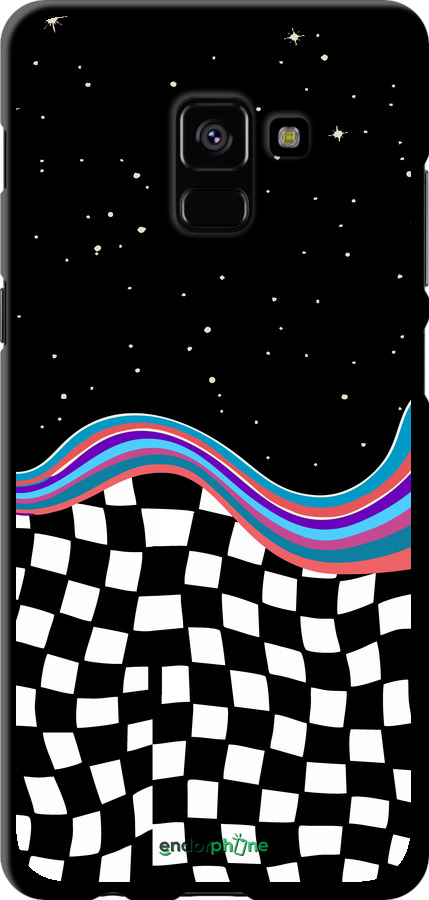 TPU чехол Абстрактный космос для Samsung Galaxy A8 Plus 2018 A730F - 5512b-1345 изображение 