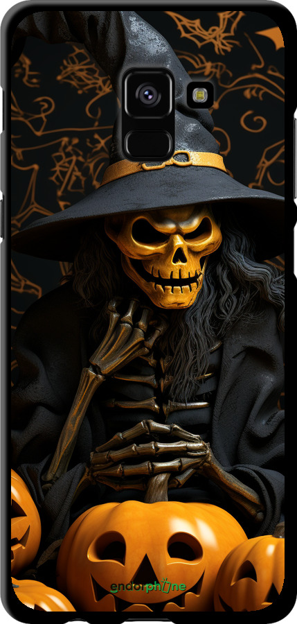 TPU чехол Halloween 2 для Samsung Galaxy A8 Plus 2018 A730F - 5654b-1345 изображение 