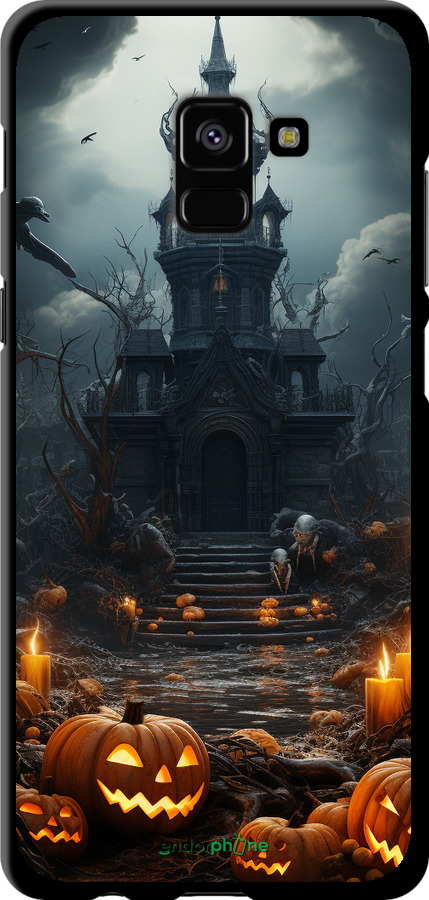 TPU чехол Мрачный дом для Samsung Galaxy A8 Plus 2018 A730F - 5655b-1345 изображение 