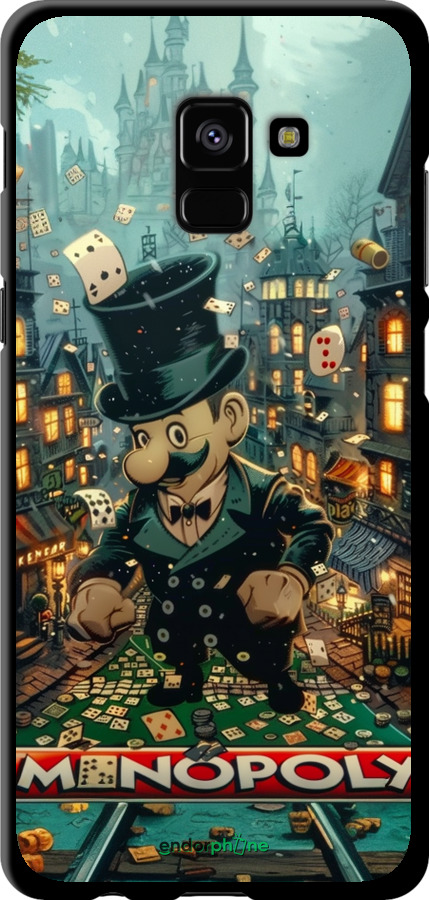 TPU чехол Сказочный Monopoly для Samsung Galaxy A8 Plus 2018 A730F - 6086b-1345 изображение 