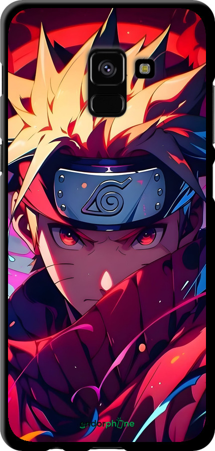 TPU чехол Наруто для Samsung Galaxy A8 Plus 2018 A730F - 6274b-1345 изображение 