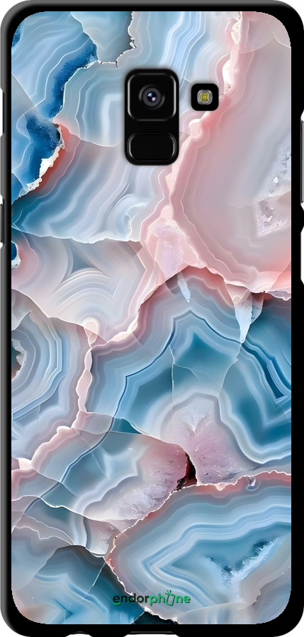 TPU чехол Мрамор для Samsung Galaxy A8 Plus 2018 A730F - 6306b-1345 изображение 