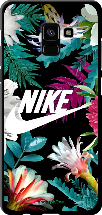 TPU чехол Nike для Samsung Galaxy A8 Plus 2018 A730F - 6378b-1345 изображение 