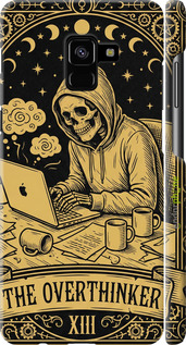 3D пластиковый матовый чехол 'The Overthinker' для Samsung Galaxy A8 Plus 2018 A730F изображение 1