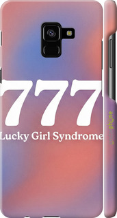 3D пластиковый матовый чехол 'Aesthetic Aura Gradient 777 Lucky Energy' для Samsung Galaxy A8 Plus 2018 A730F изображение 5