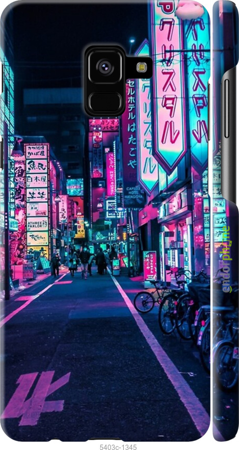 3D пластиковый матовый чехол № 5403 для Samsung Galaxy A8 Plus 2018 A730F - 5403m-1345 изображение 