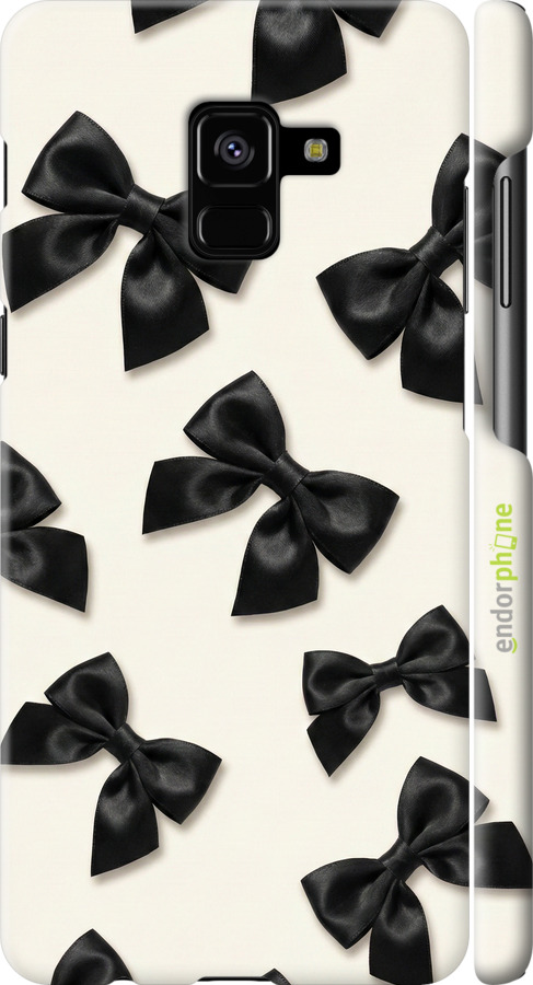 3D пластиковий матовий чехол Dark Coquette для Samsung Galaxy A8 Plus 2018 A730F - 6765m-1345 изображение 