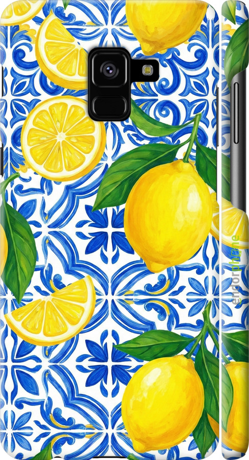 3D пластиковый матовый чехол Grocery Girl Italian Summer для Samsung Galaxy A8 Plus 2018 A730F - 6766m-1345 изображение 