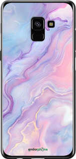 2D пластиковий чехол Нежный мрамор для Samsung Galaxy A8 Plus 2018 A730F - 6310t-1345 изображение 