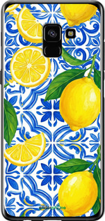 2D пластиковий чехол Grocery Girl Italian Summer для Samsung Galaxy A8 Plus 2018 A730F - 6766t-1345 изображение 