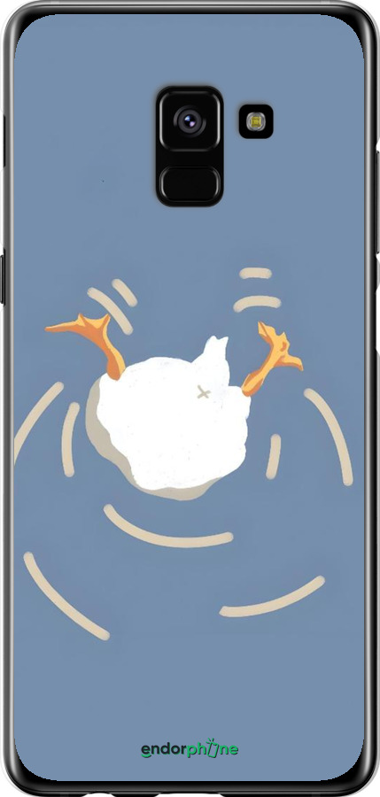 2D пластиковий чехол Гусь ныряет для Samsung Galaxy A8 Plus 2018 A730F - 6275t-1345 изображение 