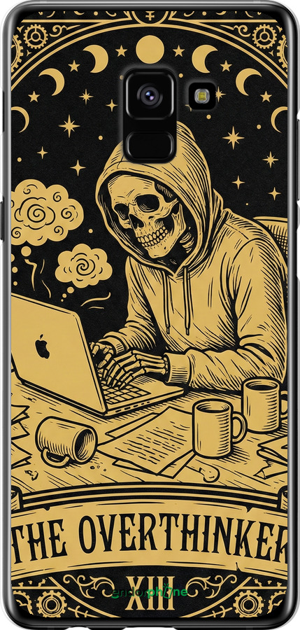 2D пластиковий чехол The Overthinker для Samsung Galaxy A8 Plus 2018 A730F - 6774t-1345 изображение 