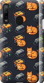 3D пластиковый матовый чехол Autonomous Zone для Samsung Galaxy A8S - 6771m-1636 изображение 