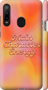 3D пластиковий матовий чохол 'Aura Gradient Main Character Energy Aesthetic Y2K' для Samsung Galaxy A8S зображення 9