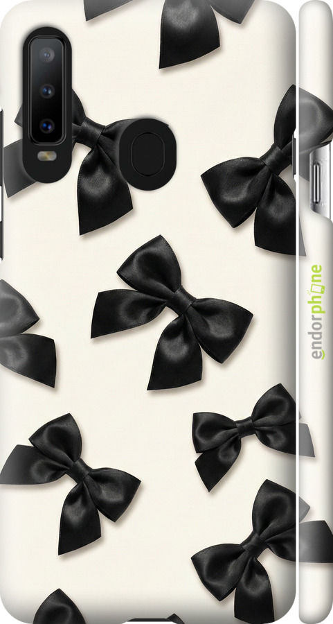 3D пластиковый матовый чехол Dark Coquette для Samsung Galaxy A8S - 6765m-1636 изображение 