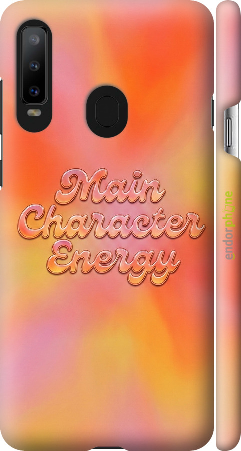 3D пластиковий матовий чехол Aura Gradient Main Character Energy Aesthetic Y2K для Samsung Galaxy A8S - 6783m-1636 изображение 