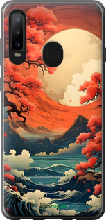 Силіконовий чехол Природа Японії для Samsung Galaxy A8S - 6327u-1636 изображение 