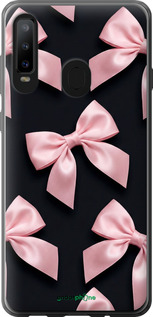 Силіконовий чехол Coquette Ribbons Dark Coquette для Samsung Galaxy A8S - 6767u-1636 изображение 