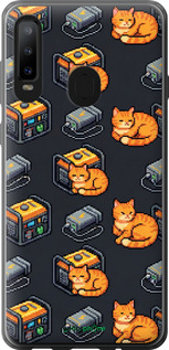 Силиконовый чехол Autonomous Zone для Samsung Galaxy A8S - 6771u-1636 изображение 