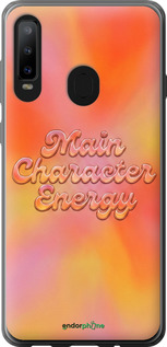 Силіконовий чехол Aura Gradient Main Character Energy Aesthetic Y2K для Samsung Galaxy A8S - 6783u-1636 изображение 