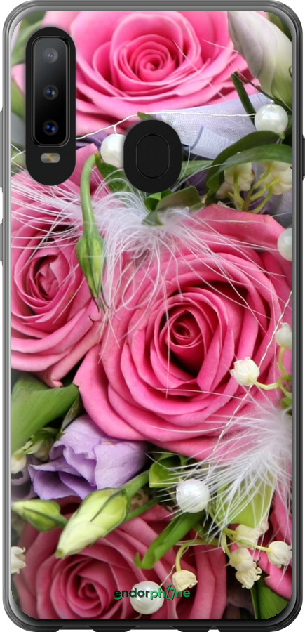 

Силіконовий чохол "Ніжність" для Samsung Galaxy A8S, Рожевий