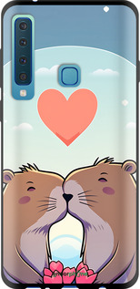 TPU чехол Капибара любовь для Samsung Galaxy A9 (2018) - 6027b-1503 изображение 