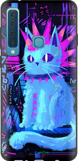 TPU чехол Кот панк для Samsung Galaxy A9 (2018) - 6311b-1503 изображение 