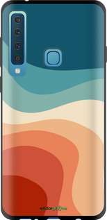 TPU чехол В стиле ретро с волнами для Samsung Galaxy A9 (2018) - 6531b-1503 изображение 