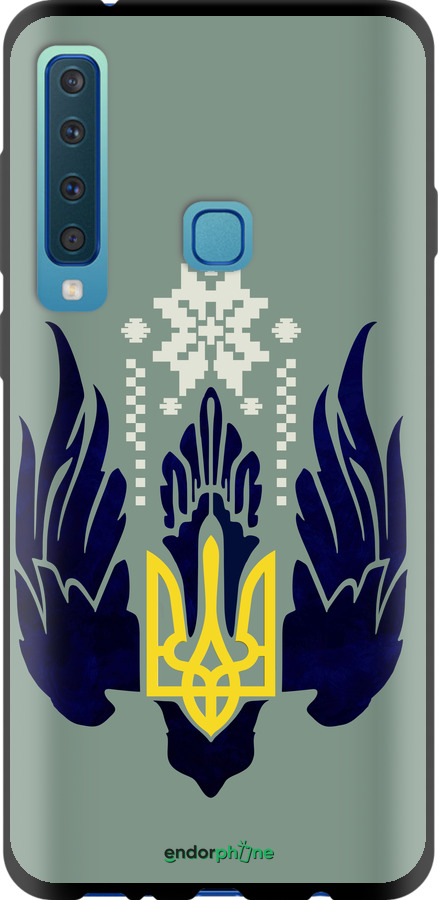 TPU чехол Тризуб с крыльями для Samsung Galaxy A9 (2018) - 5640b-1503 изображение 