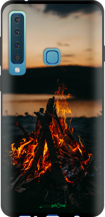 TPU чехол Огонь для Samsung Galaxy A9 (2018) - 6021b-1503 изображение 