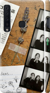 3D пластиковый матовый чехол 'Aesthetic Scrapbook Collage' для Samsung Galaxy A9 (2018) изображение 13