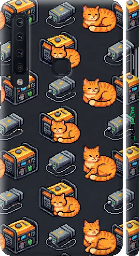 3D пластиковый матовый чехол Autonomous Zone для Samsung Galaxy A9 (2018) - 6771m-1503 изображение 