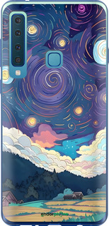 Силіконовий чехол Креативний арт для Samsung Galaxy A9 (2018) - 6322u-1503 изображение 