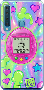 2D пластиковый чехол Y2K Aesthetic Retro Pet: Годуй мене кавою для Samsung Galaxy A9 (2018) - 6784t-1503 изображение 