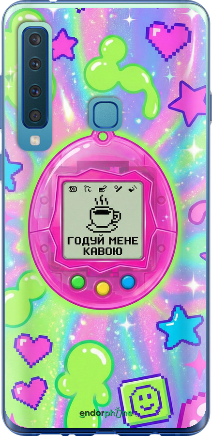 2D пластиковый чехол Y2K Aesthetic Retro Pet: Годуй мене кавою для Samsung Galaxy A9 (2018) - 6784t-1503 изображение 